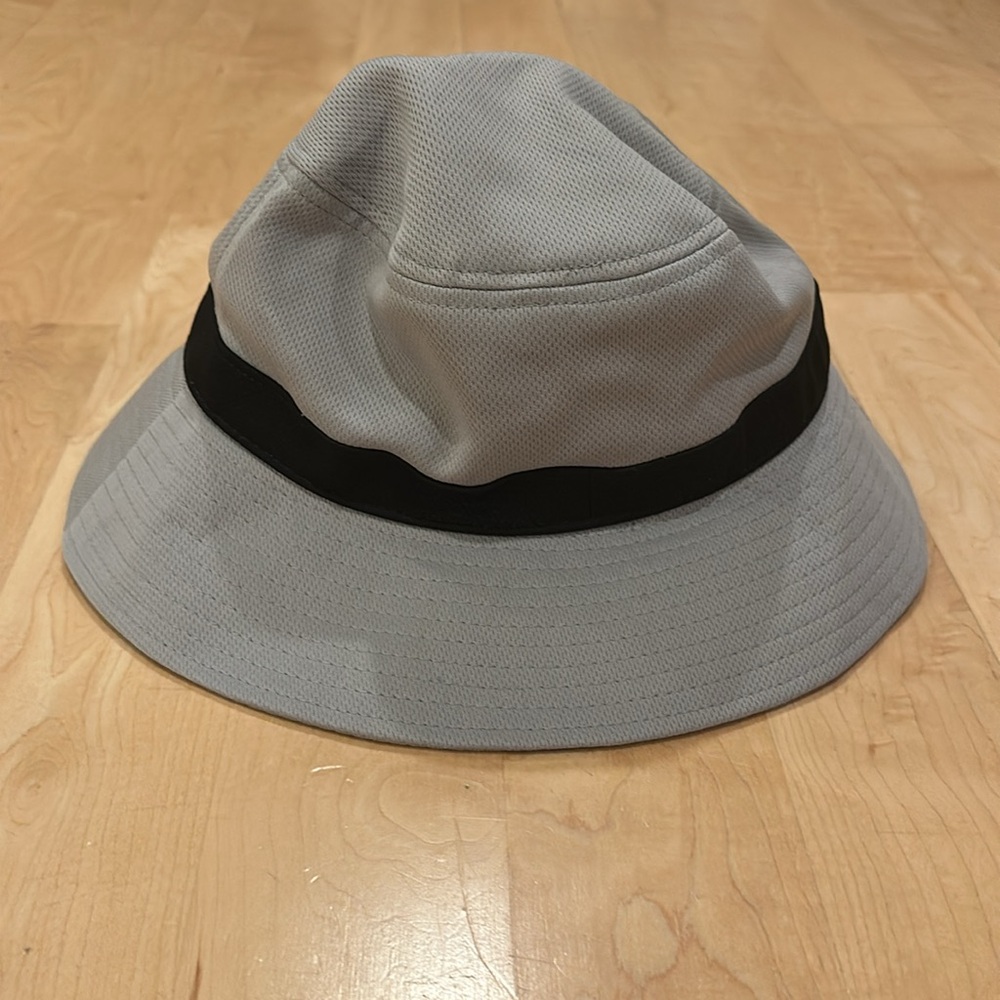 Men’s PUKKA Polyester Bucket Golf Hat Bali Hai Grey Size L/XL - Picture 3 of 5